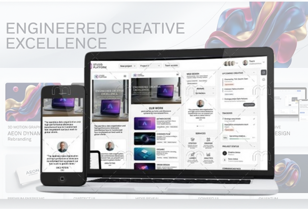 High-Performance Creative Studio Platform